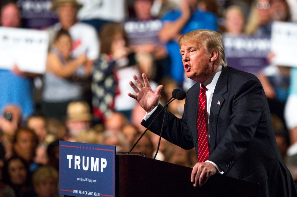 Donald Trump Gives Address On Immigration In Phoenix
