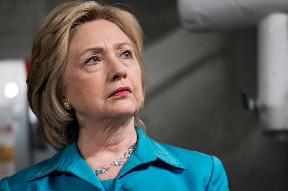 Secretary Hillary Clinton in Iowa July 27, 2015 (Photo by Melina Mara/The Washington Post/Getty).
