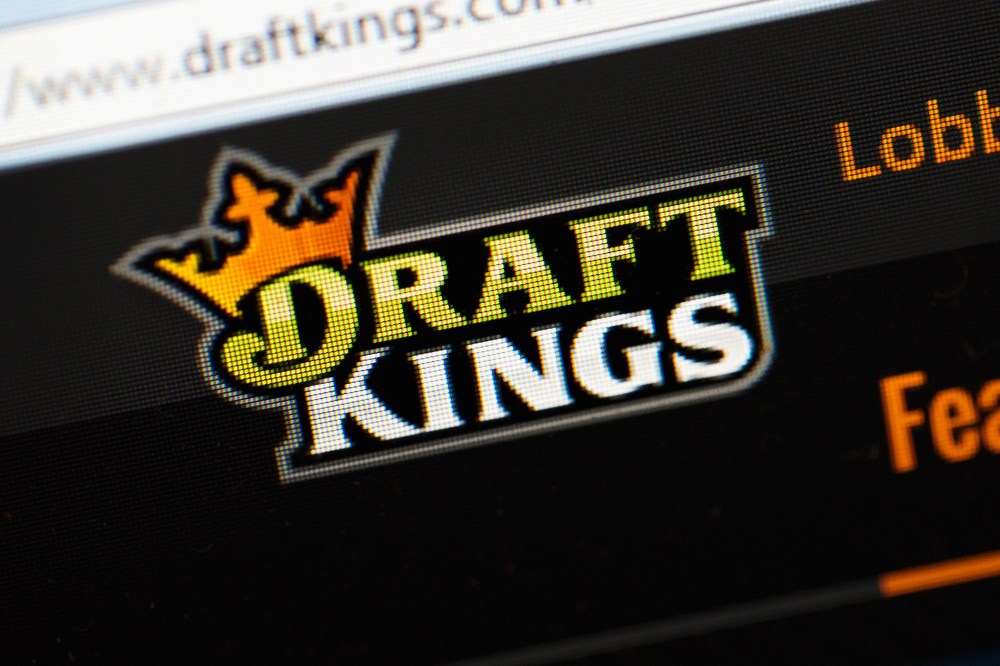 The fantasy sports website DraftKings is shown on Oct. 16, 2015 in Chicago, Ill. (Photo by Scott Olson/Getty)