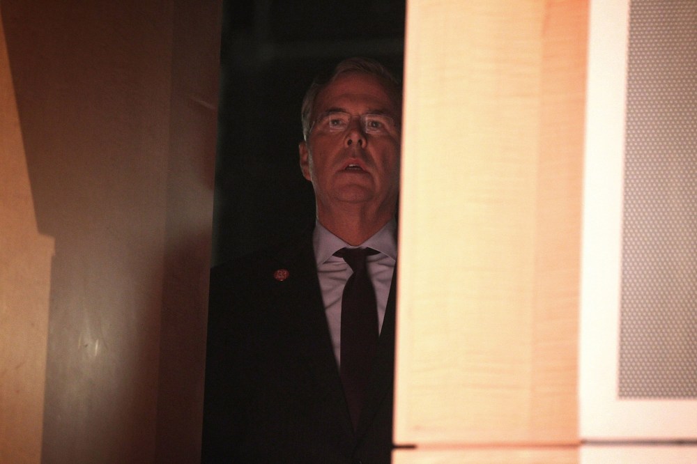 Republican presidential candidate and former Florida Governor Jeb Bush waits to be introduced at the Republican Jewish Coalition at the Ronald Reagan Building and International Trade Center, Dec. 3, 2015. (Photo by Alex Wong/Getty)