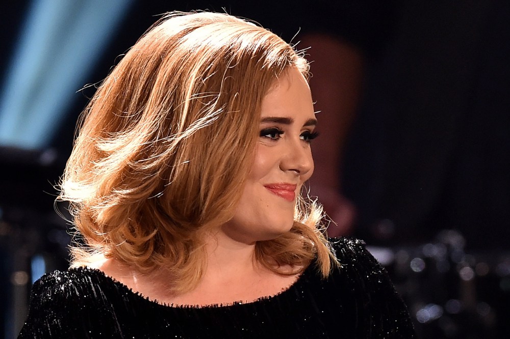 Adele attends the television show 2015! Menschen, Bilder, Emotionen - RTL Jahresrueckblick on Dec. 6, 2015 in Cologne, Germany. (Photo by Sascha Steinbach/Getty)