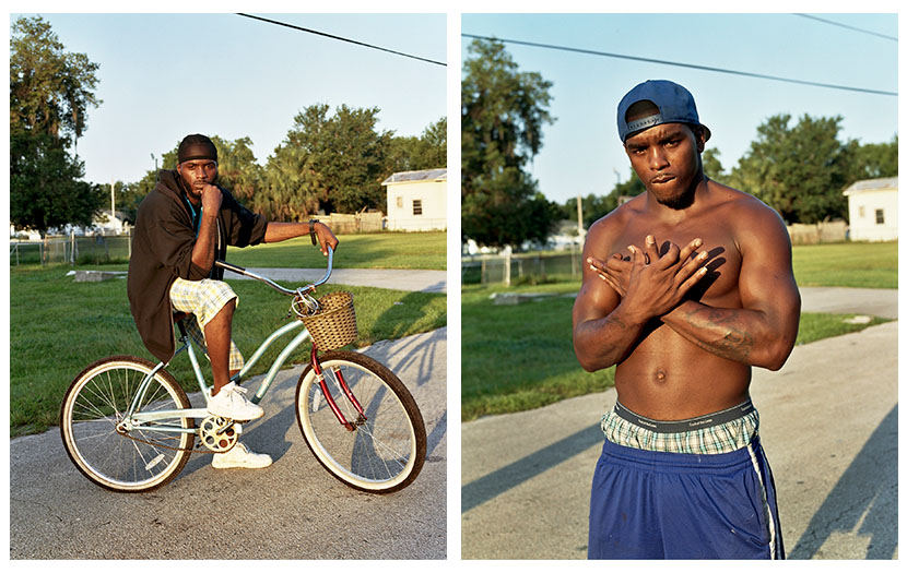 Goldsboro residents, Trevose ‘Tru-Tree’ Scott (L) and Tony (R) on 12th Street in Goldsboro, June 2013.
