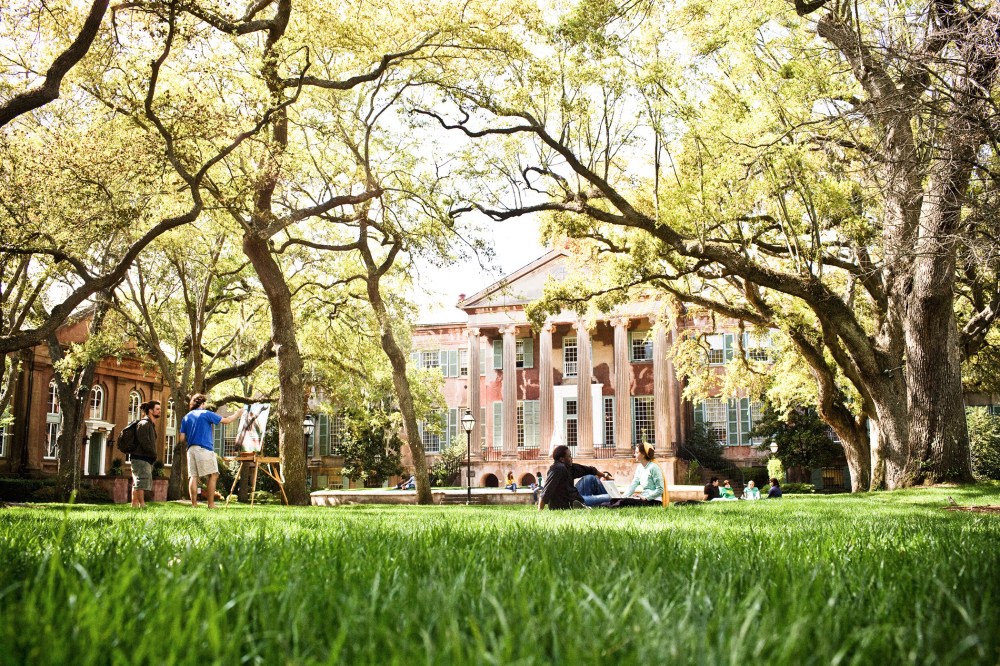The College of Charleston's Randolph Hall.