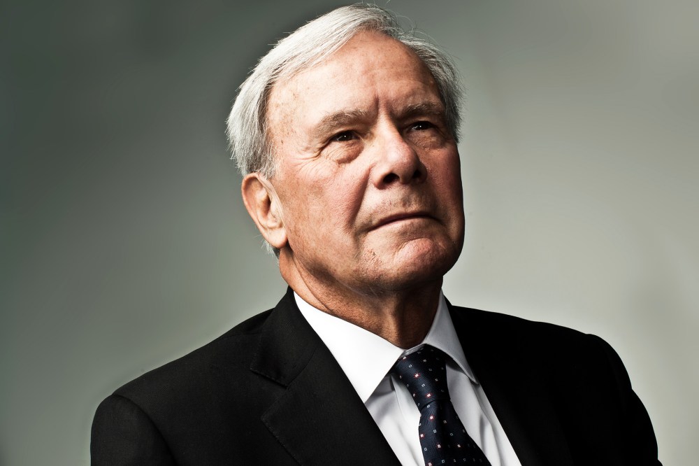 American television journalist and former NBC News anchor Tom Brokaw in Washington, D.C. on Oct. 5, 2011. (Photo by Stephen Voss/Redux)