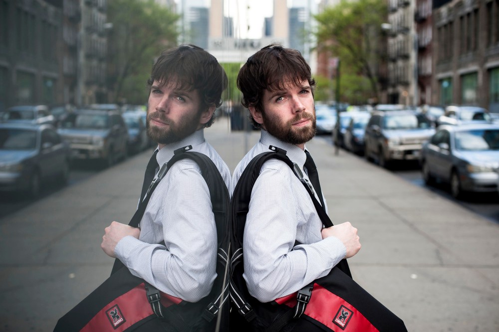 Shane Gill, a high-school teacher who owes about $45,000 in federal student loans, plus another $40,000 to his parents, in New York, May 9, 2013.