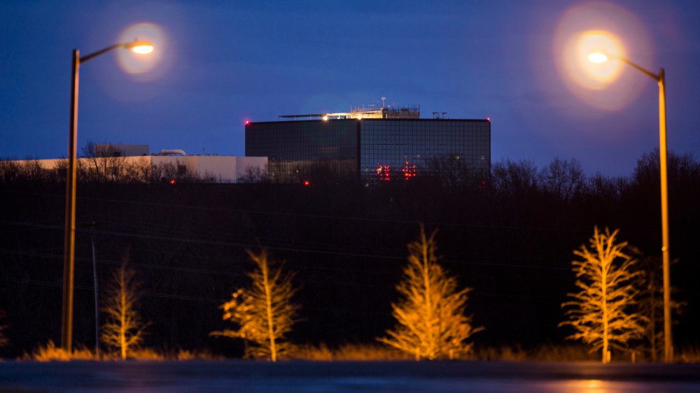 The headquarters of the National Security Agency (NSA) in Fort Meade, Md. on Dec. 22, 2013. (Photo by Jim Lo Scalzo/EPA)