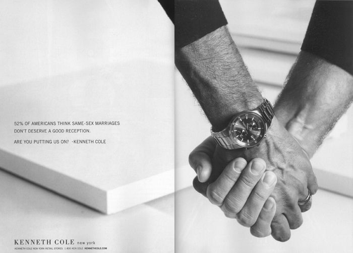 Kenneth Cole advertising