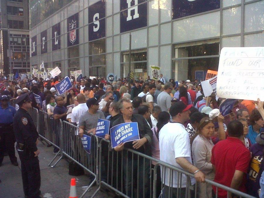 Outside our windows: Tax Day