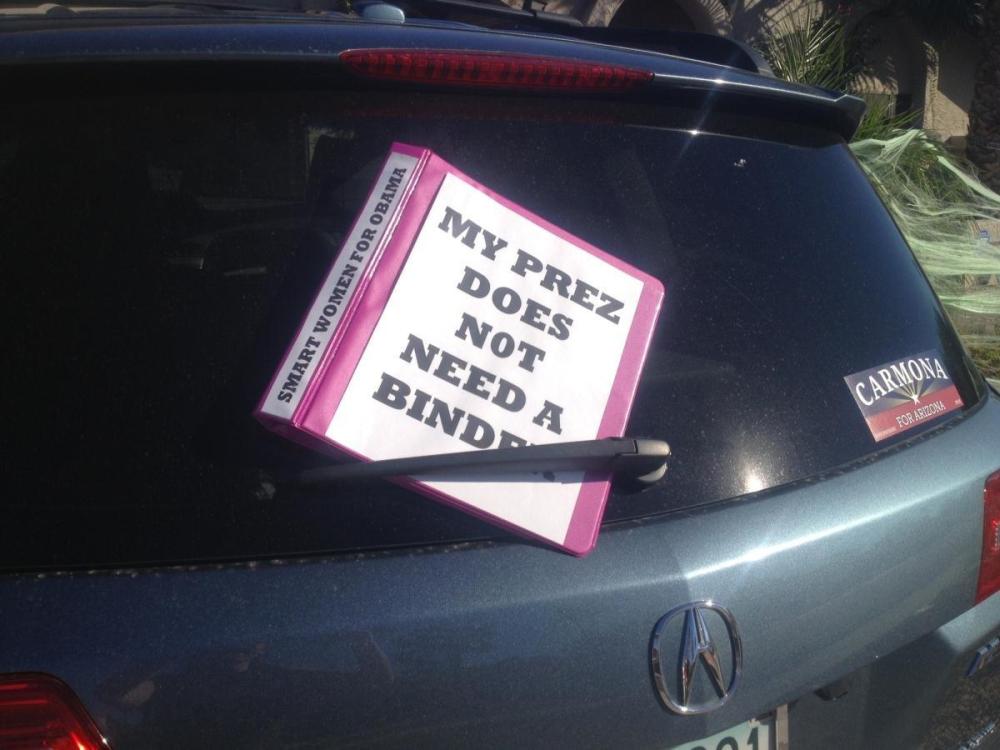 3-D binder full of something else