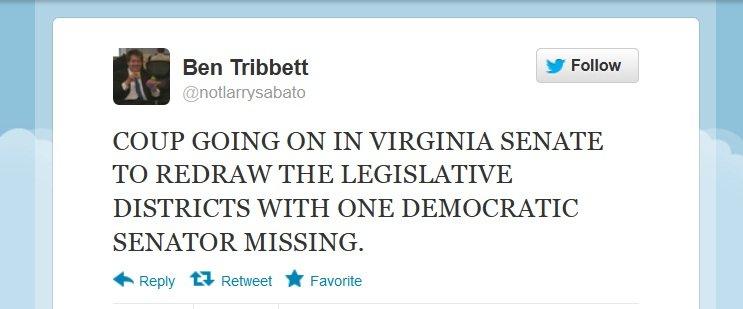 Virginia Republicans move for permanent majority