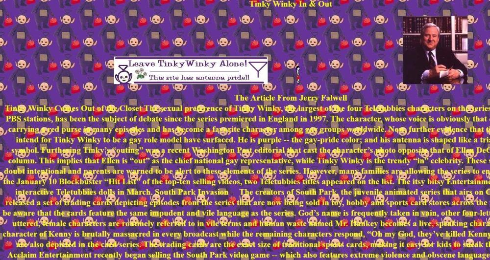 Actually on the actual Internet