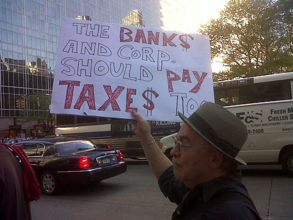 Outside our windows: Tax Day