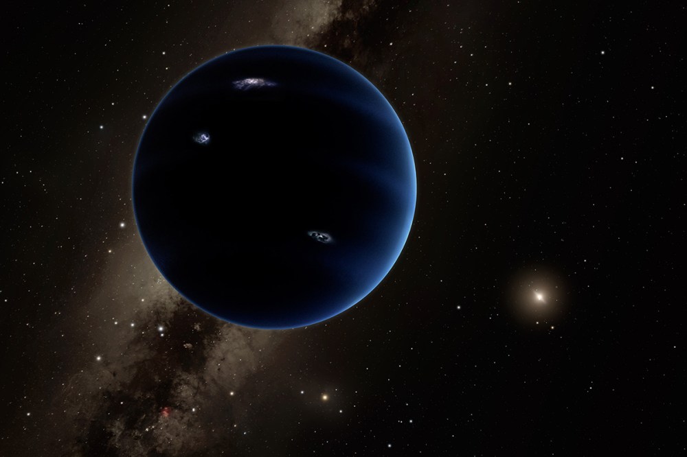 This artistic rendering shows the distant view from Planet Nine back towards the sun. (Photo by R. Hurt/Caltech/IPAC)
