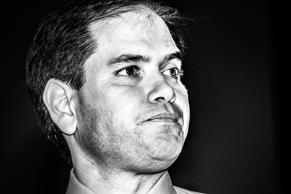 Former Republican presidential candidate Senator Marco Rubio (R-Fla.) holds a rally in Boca Raton, Fla., on March 14, 2016. (Photo by Mark Peterson/Redux for MSNBC)