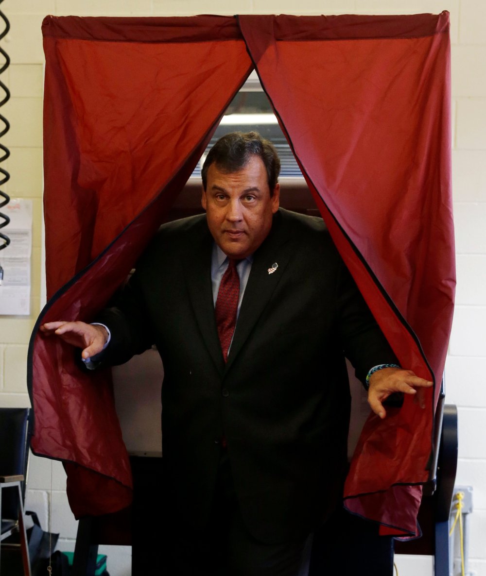 Republican New Jersey Gov. Chris Christie, Nov. 5, 2013.