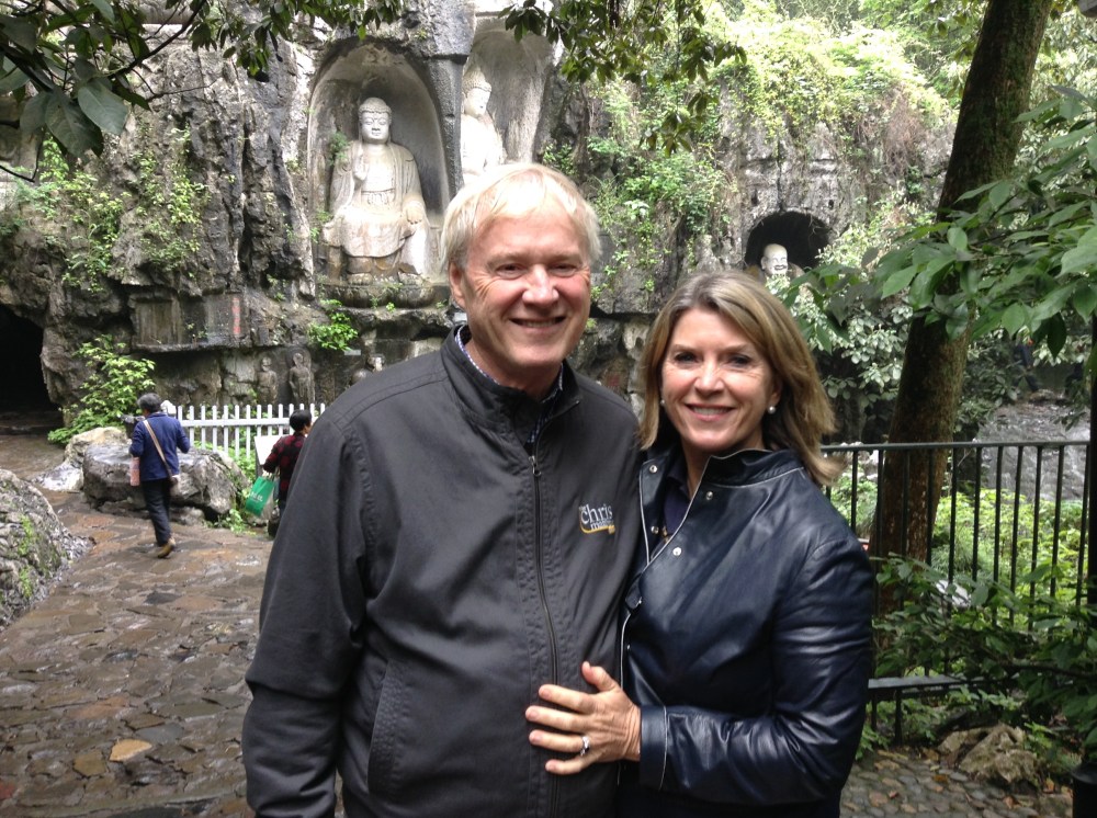 Chris and Kathleen in Hangzhou
