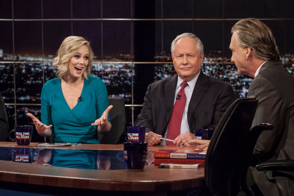 Bill Kristol during "Real Time With Bill Maher," in Los Angeles Friday, Feb. 28, 2014.