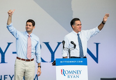 Paul Ryan and Mitt Romney