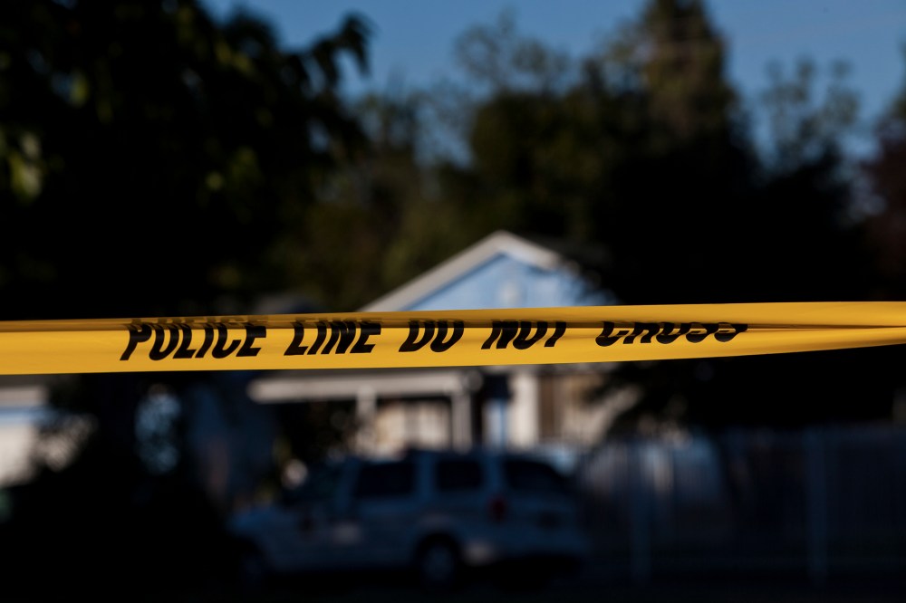 Police tape outside of a crime scene. (Photo by Max Whittaker/Reuters)