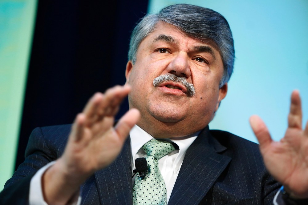 AFL-CIO President Richard Trumka speaks in Washington on March 18, 2014. (Jonathan Ernst/Reuters)