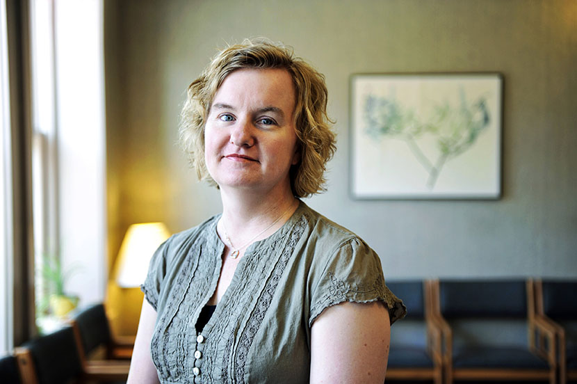 Tammi Kromenaker, director of the Red River Women's Clinic, poses for a photograph in Fargo, North Dakota July 2, 2013. Unless pending legal challenges lead the courts to intervene, clinic officials say, the Fargo clinic will be forced to close next...