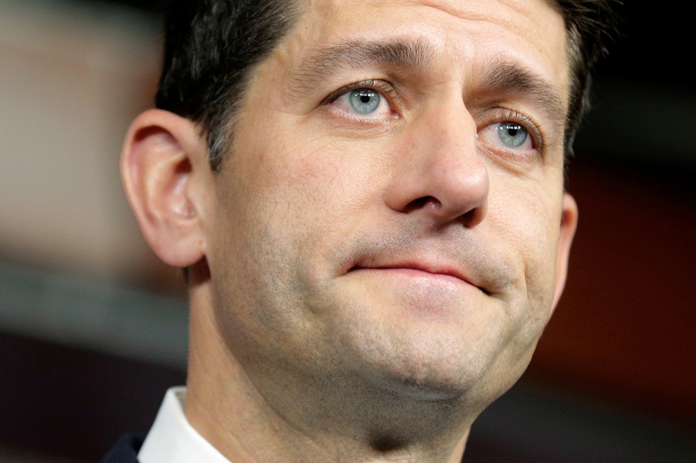 Speaker of the House Paul Ryan speaks during a news conference in Washington on May 26, 2016. (Photo by Joshua Roberts/Reuters)