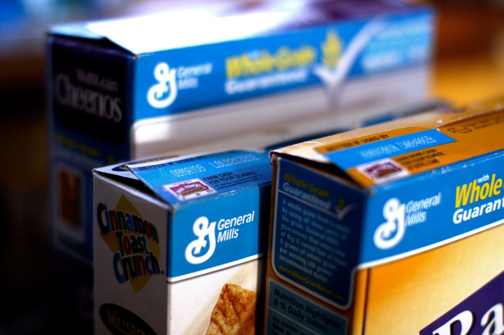 General Mills cereals.