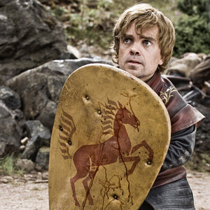 Peter Dinklage as "Tyrion Lannister" in Game of Thrones
