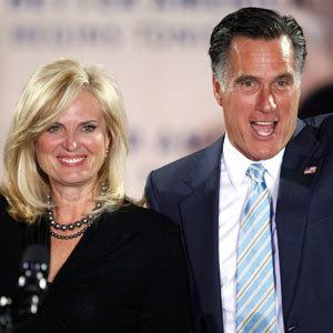 Ann and Mitt Romney (file)