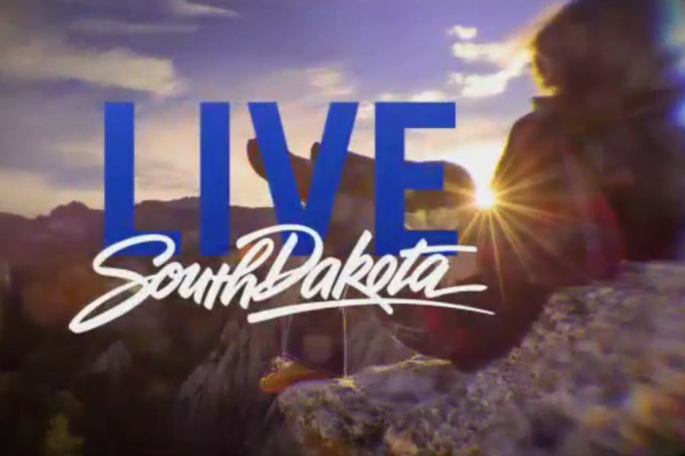 Screen grab from a new South Dakota campaign video, released last week by the South Dakota Governor's Office of Economic Development. (Photo courtesy of the South Dakota Governor's Office of Economic Development)
