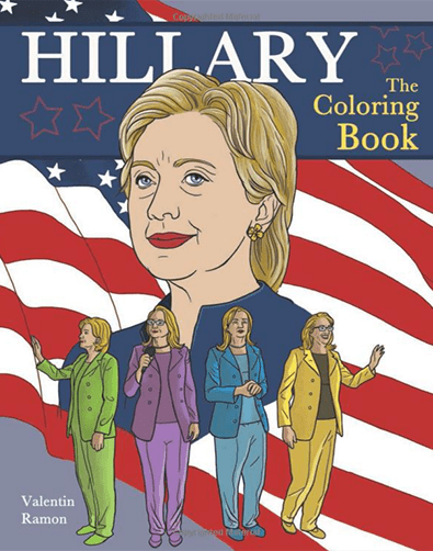 Hillary: The Coloring Book, by Valentin Ramon. (Courtesy of Ulysses Press)
