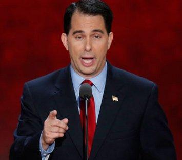 Wisconsin's Walker: 'It's really not about jobs...'