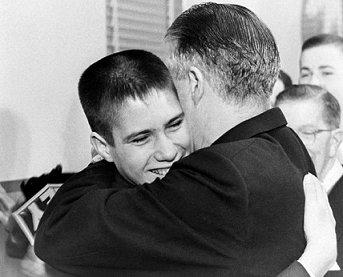 There's renewed interest in what kind of young man Mitt Romney was.