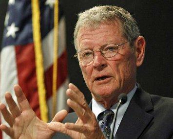 Inhofe: gun debate has nothing to do with Newtown families