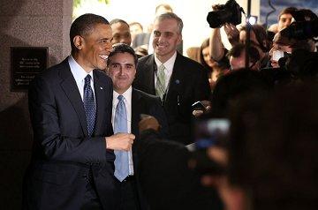 President Obama was all smiles after his meeting with House Republicans yesterday.