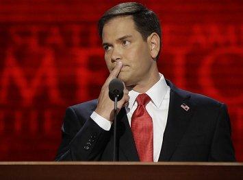 Rubio's cravenness on proud display