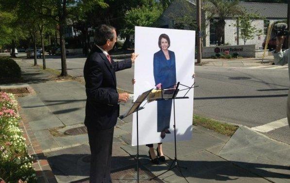 Sanford's silly scramble for support