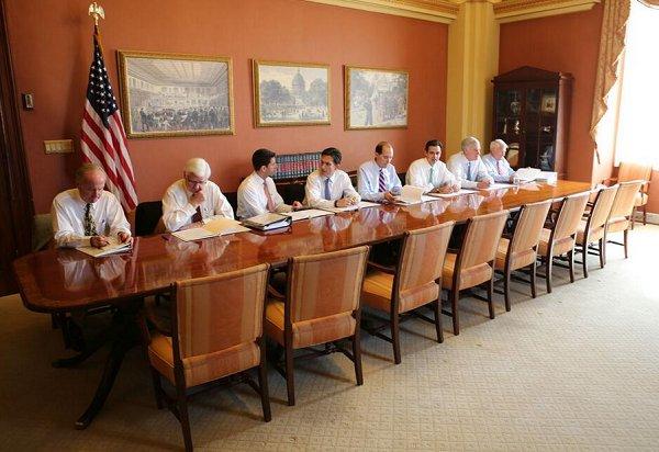 Congressional Republicans debate empty chairs, lose