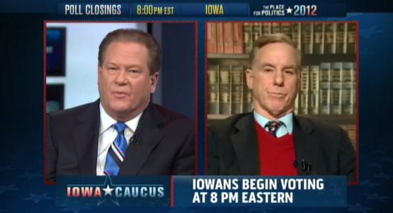 Ed interviews former Vermont Governor Howard Dean during msnbc's rolling live coverage of the Iowa caucuses on Jan. 3, 2012.  Dean doubled down on the prediction he made on "The Ed Show" last night, that RickSantorum will win in Iowa tonight.