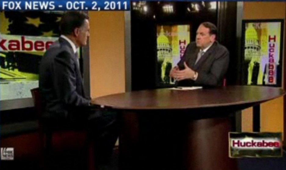 Flashback: Romney tip-toes around abortion with Mike Huckabee