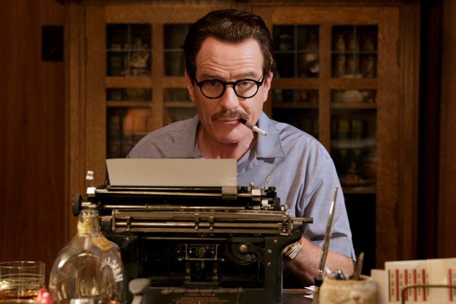 Bryan Cranston stars as Dalton Trumbo in Jay Roach’s Trumbo, a Bleecker Street release. (Photo by Hilary Bronwyn Gayle/Bleecker Street/EPK TV)