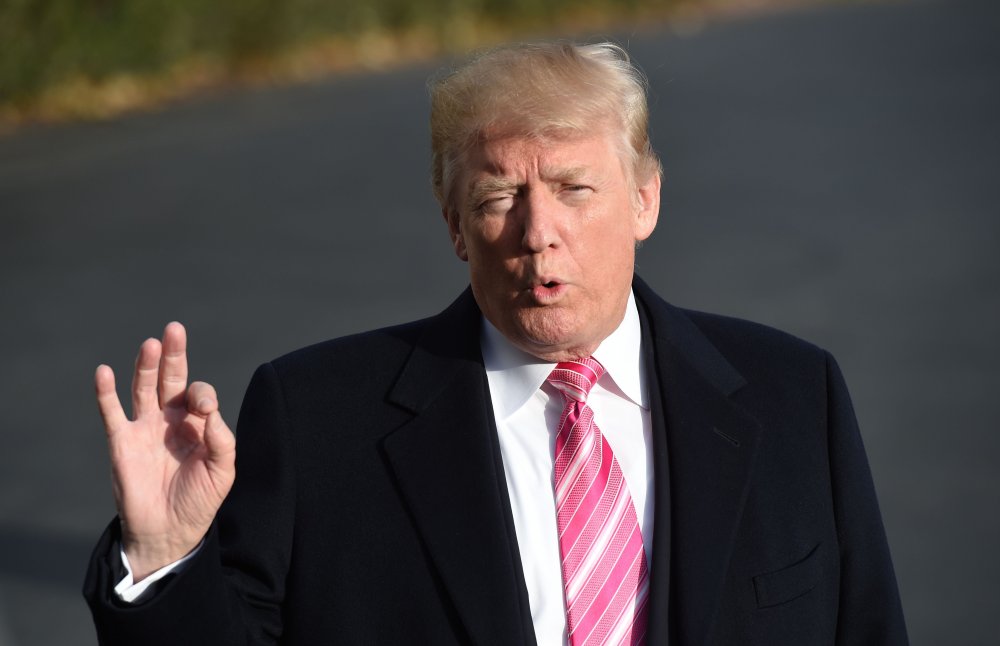 Image: US-POLITICS-TRUMP-DEPARTS