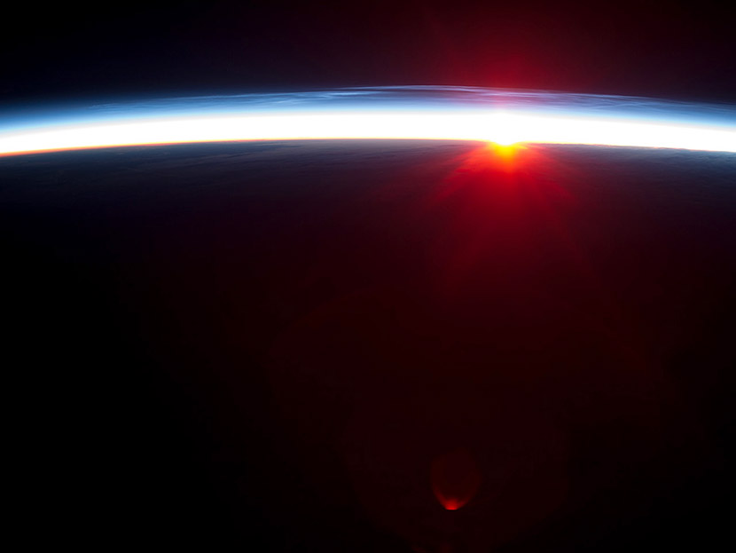 Image: SPACE-US-ISS-SUN