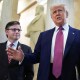 President Donald Trump and Speaker of the House Mike Johnson