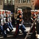 Members of the U.S. Marines march