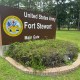 A sign outside that says "United States Army Fort Stewart"