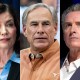 Kathy Hochul, Greg Abbott, Gavin Newsom
