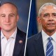 Side by side of Max Rose and Barack Obama.