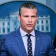 Image: Defense Secretary Pete Hegseth speaks during a news conference