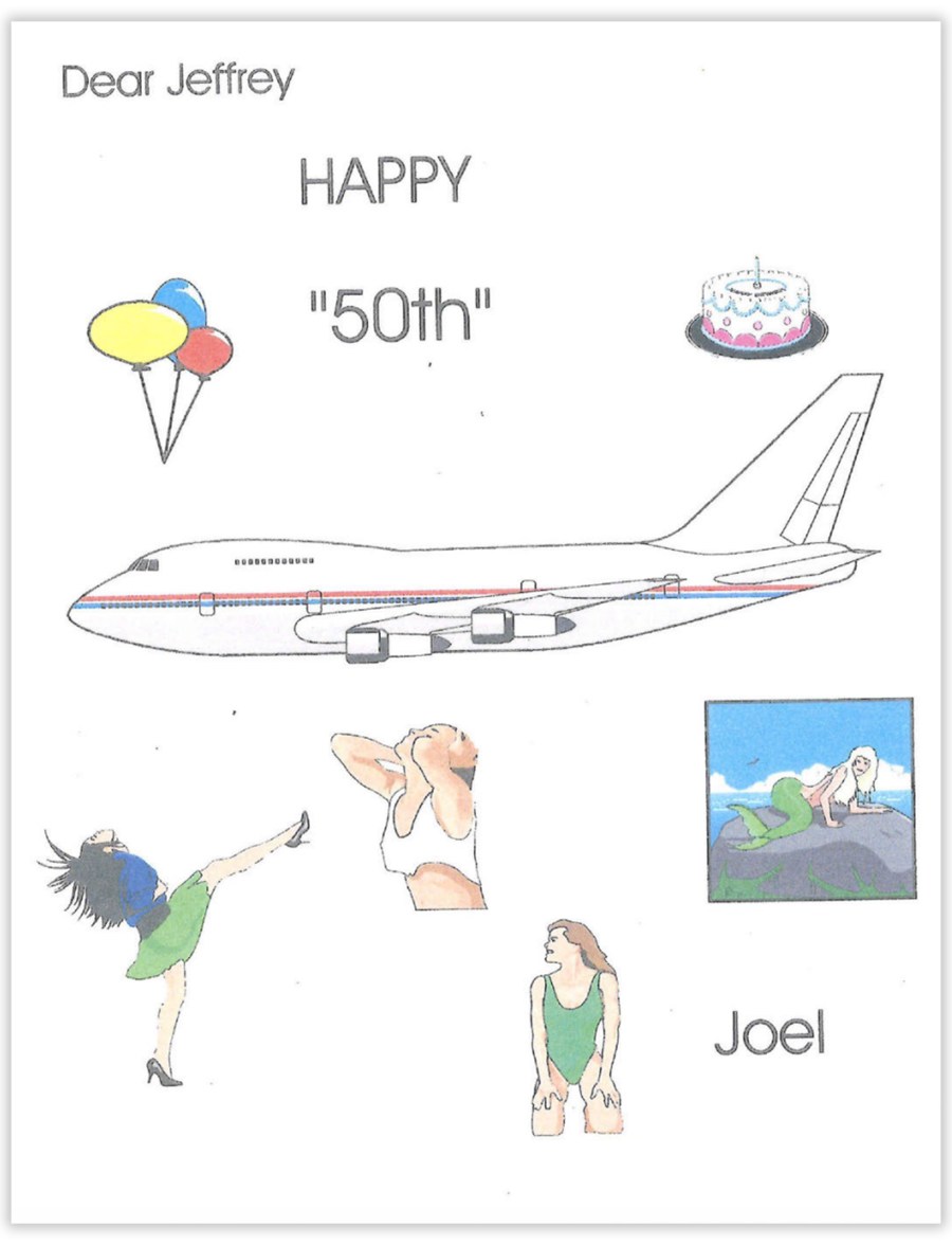 A document that reads 